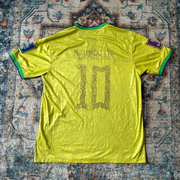 Nike Brazil Neymar World Cup Soccer Jersey Size XL - Picture 2 of 9
